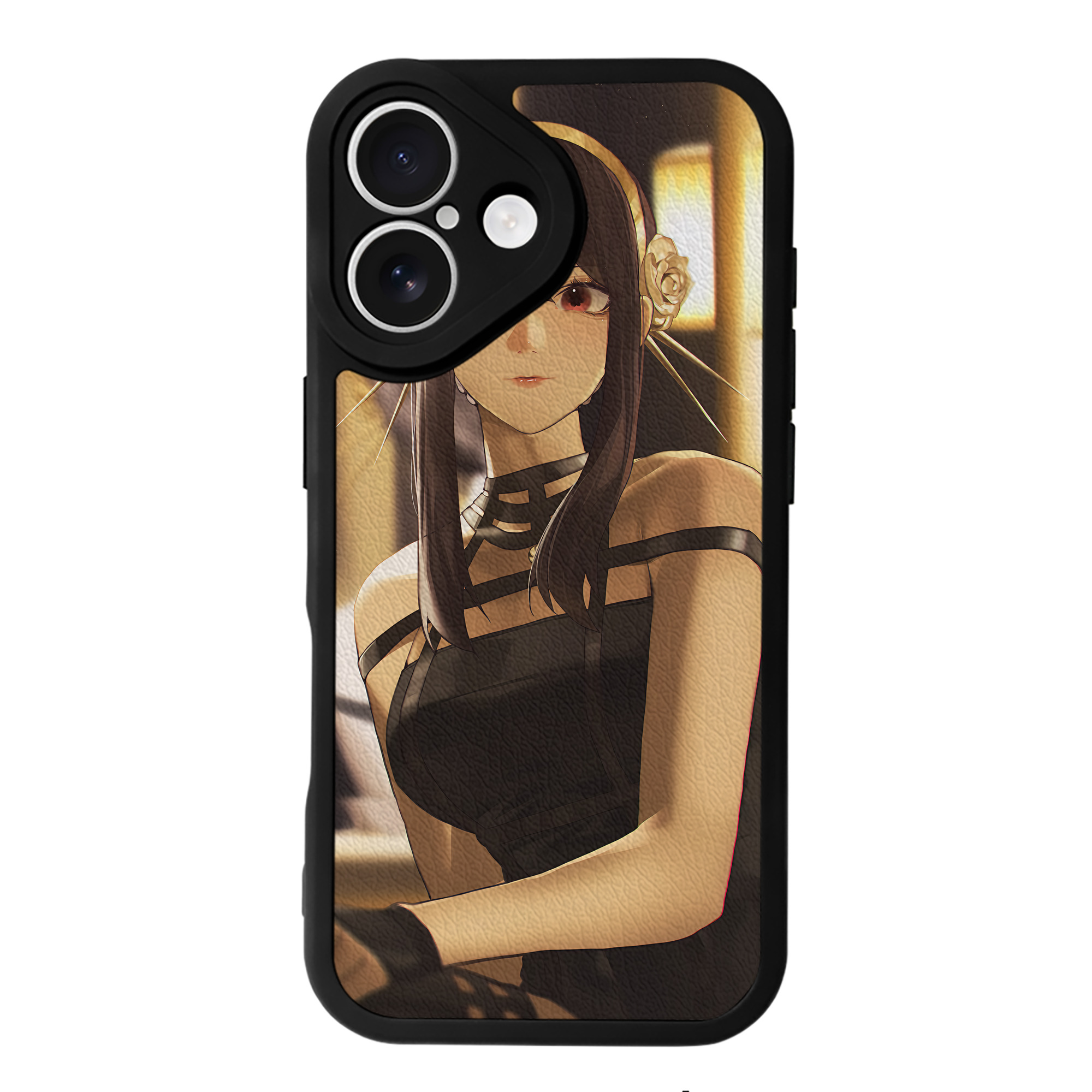 （画像用） SPY×FAMILY间谍家家酒 【iPhone 16シリーズ対応】シリコンスマホケース（レザー調） 材質：シリコン